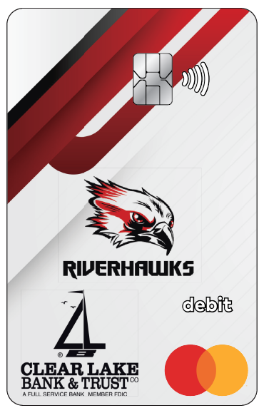 Riverhawks debit card