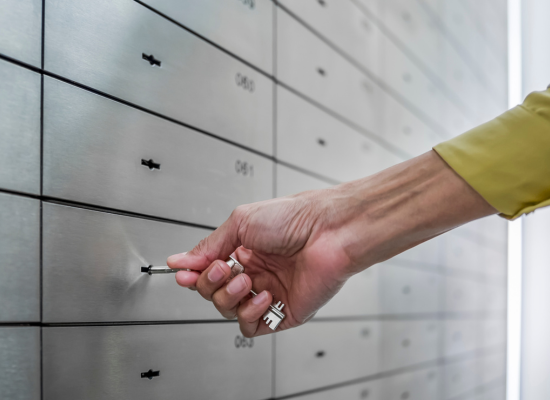 safe deposit box